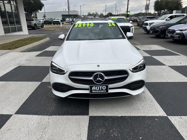 used 2024 Mercedes-Benz C-Class car, priced at $38,990