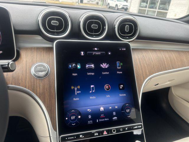 used 2024 Mercedes-Benz C-Class car, priced at $38,990