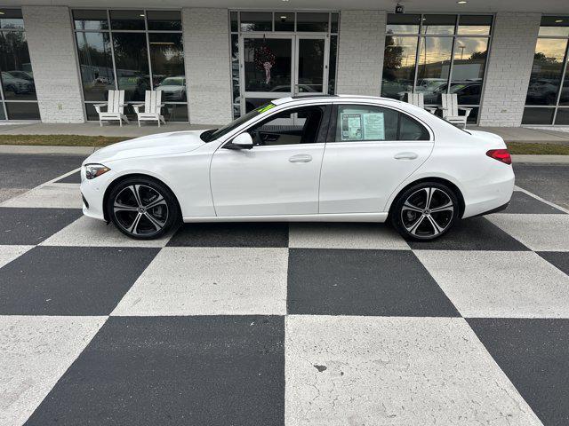used 2024 Mercedes-Benz C-Class car, priced at $38,990