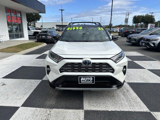 used 2021 Toyota RAV4 Hybrid car, priced at $31,990