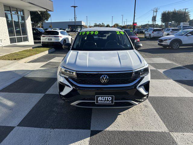 used 2024 Volkswagen Taos car, priced at $19,990