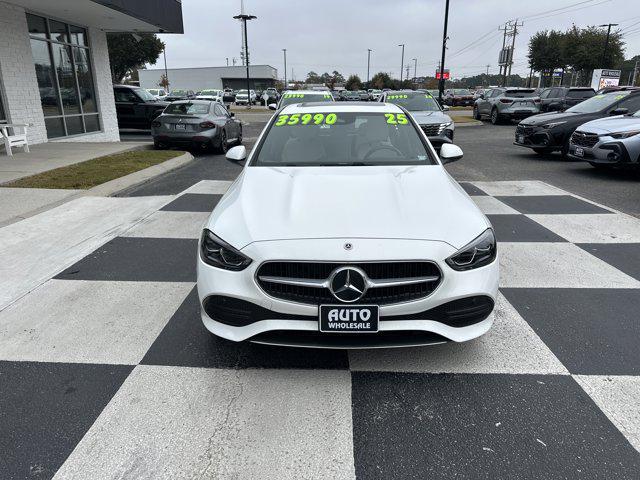 used 2025 Mercedes-Benz C-Class car, priced at $35,990