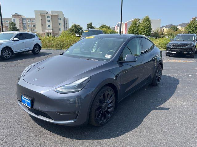 used 2022 Tesla Model Y car, priced at $33,500