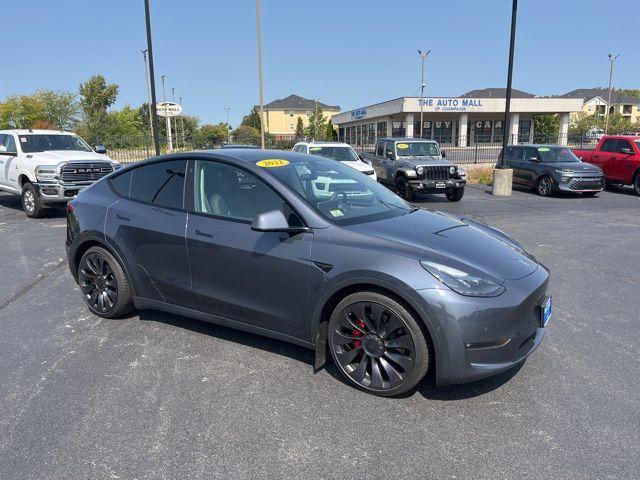 used 2022 Tesla Model Y car, priced at $33,500