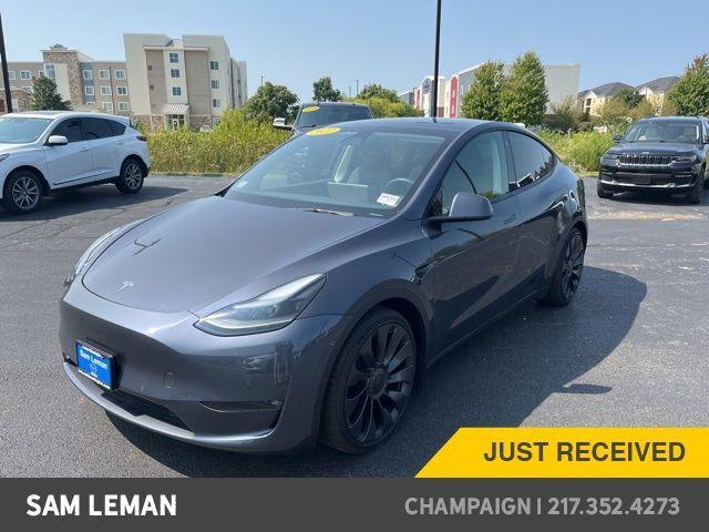 used 2022 Tesla Model Y car, priced at $33,500