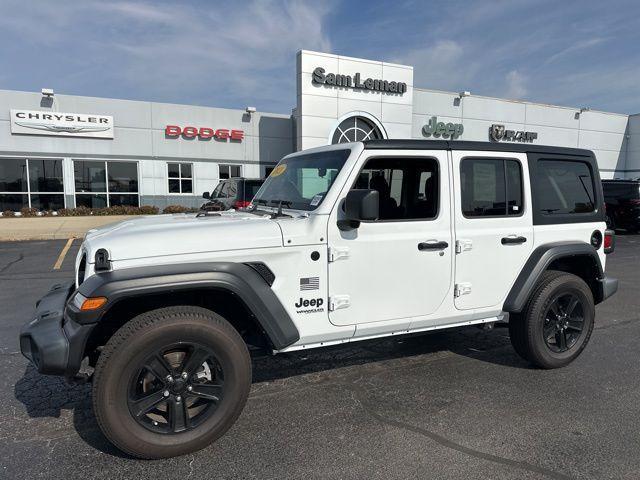 used 2021 Jeep Wrangler Unlimited car, priced at $28,995