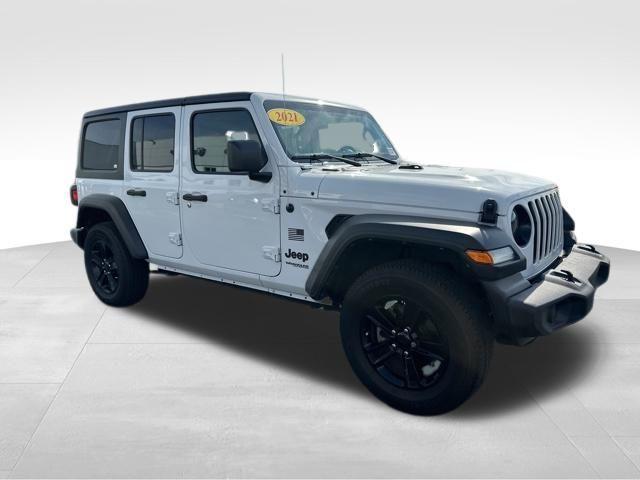 used 2021 Jeep Wrangler Unlimited car, priced at $24,995