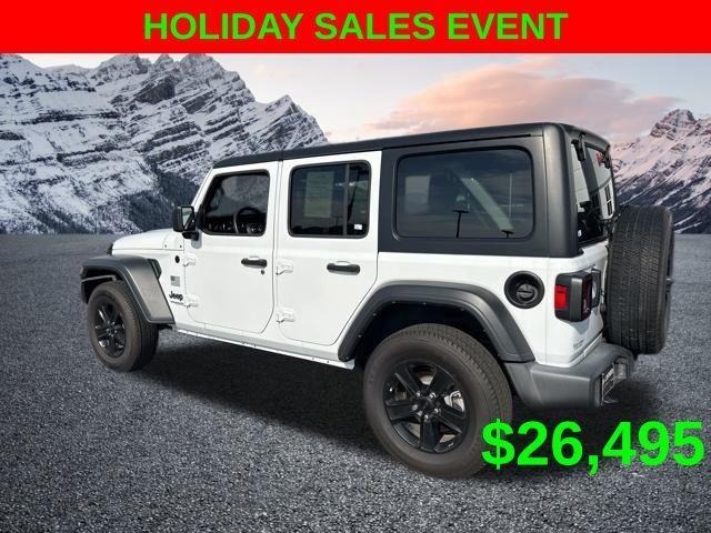 used 2021 Jeep Wrangler Unlimited car, priced at $26,495