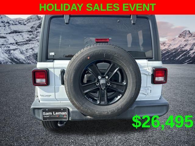 used 2021 Jeep Wrangler Unlimited car, priced at $26,495