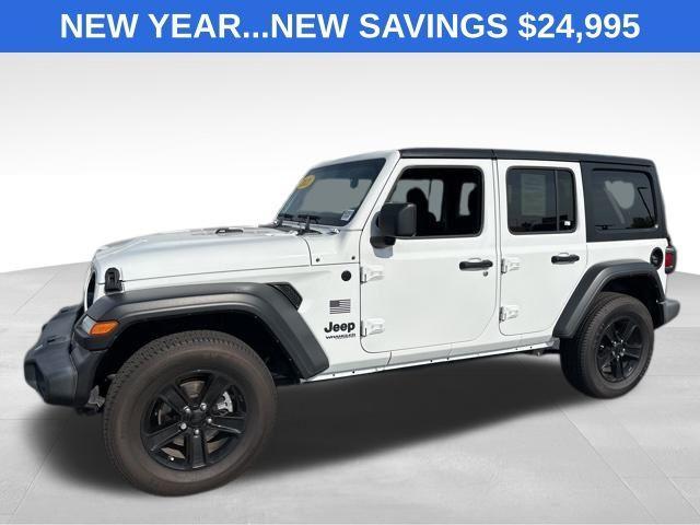 used 2021 Jeep Wrangler Unlimited car, priced at $24,995