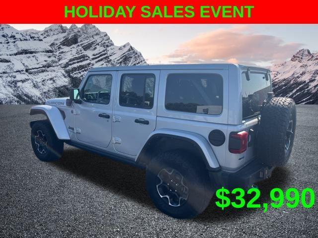 used 2022 Jeep Wrangler Unlimited 4xe car, priced at $32,990