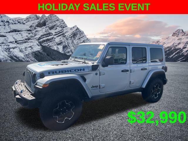 used 2022 Jeep Wrangler Unlimited 4xe car, priced at $32,990