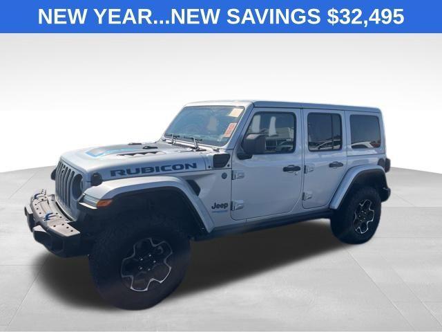 used 2022 Jeep Wrangler Unlimited 4xe car, priced at $32,495