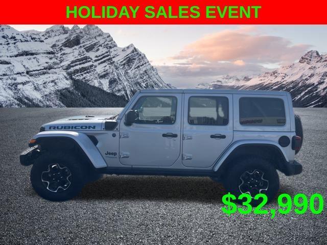 used 2022 Jeep Wrangler Unlimited 4xe car, priced at $32,990