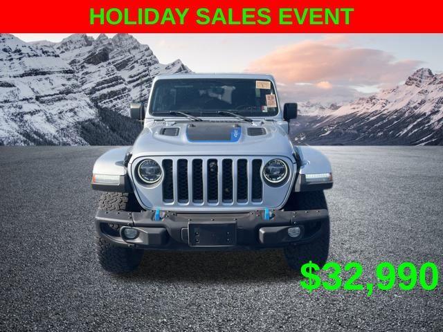 used 2022 Jeep Wrangler Unlimited 4xe car, priced at $32,990