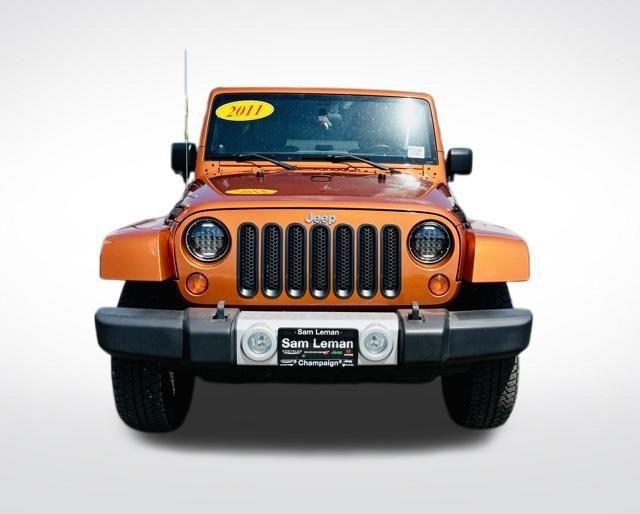 used 2011 Jeep Wrangler Unlimited car, priced at $14,990