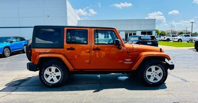 used 2011 Jeep Wrangler Unlimited car, priced at $15,500