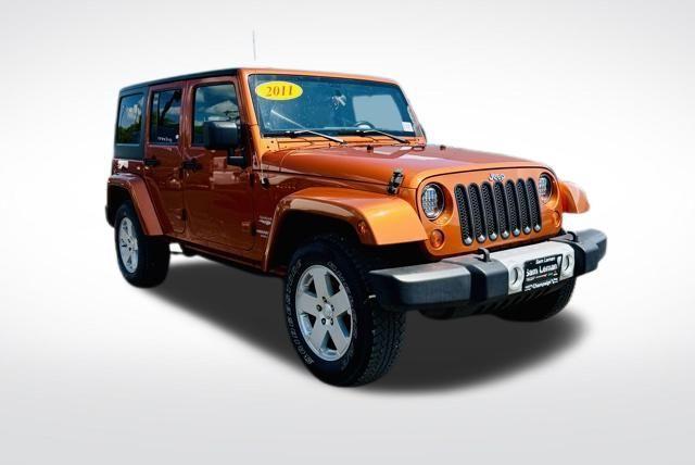 used 2011 Jeep Wrangler Unlimited car, priced at $14,990