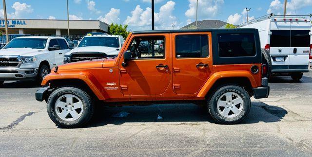 used 2011 Jeep Wrangler Unlimited car, priced at $15,500
