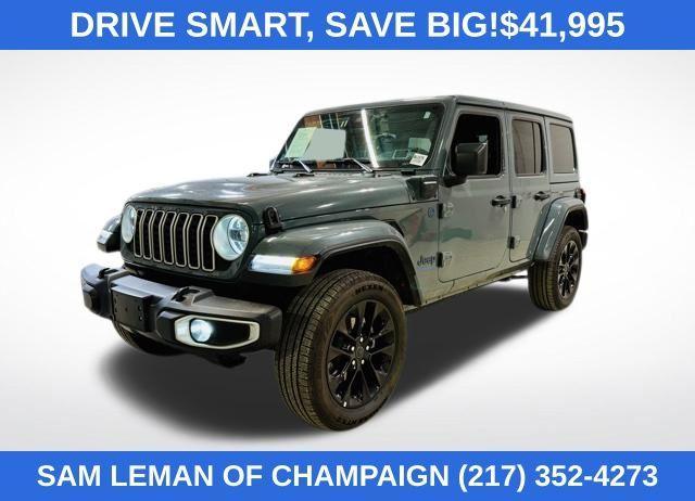 used 2025 Jeep Wrangler 4xe car, priced at $41,995