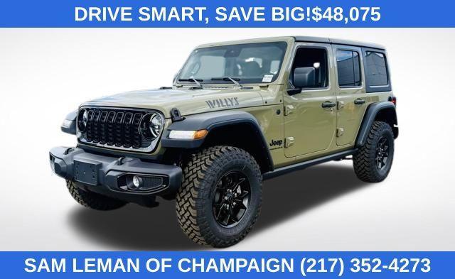 new 2025 Jeep Wrangler car, priced at $48,075