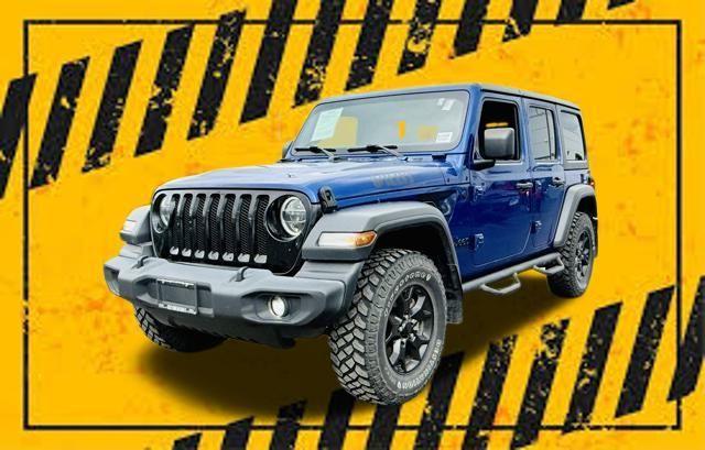 used 2020 Jeep Wrangler Unlimited car, priced at $22,900