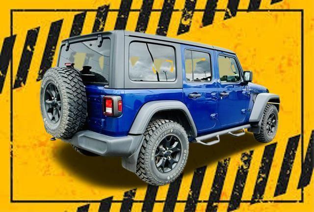 used 2020 Jeep Wrangler Unlimited car, priced at $22,900