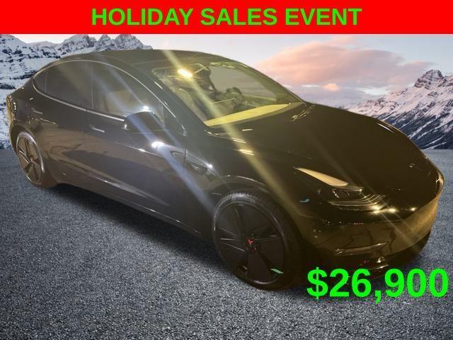 used 2022 Tesla Model 3 car, priced at $26,900