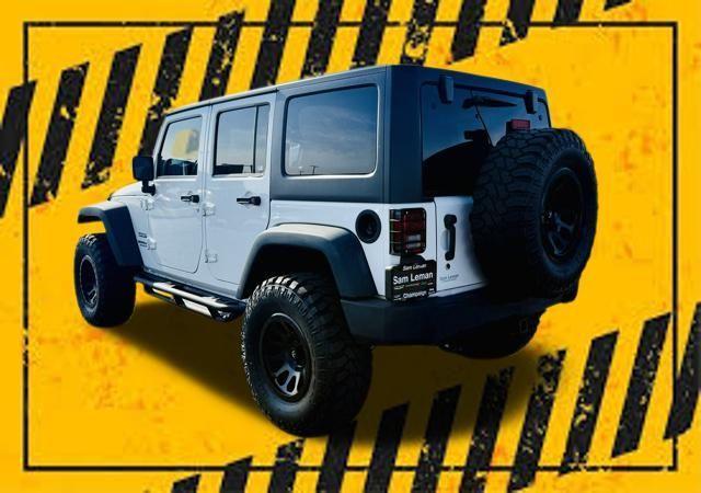 used 2014 Jeep Wrangler Unlimited car, priced at $15,495