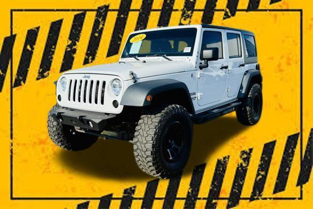 used 2014 Jeep Wrangler Unlimited car, priced at $15,495