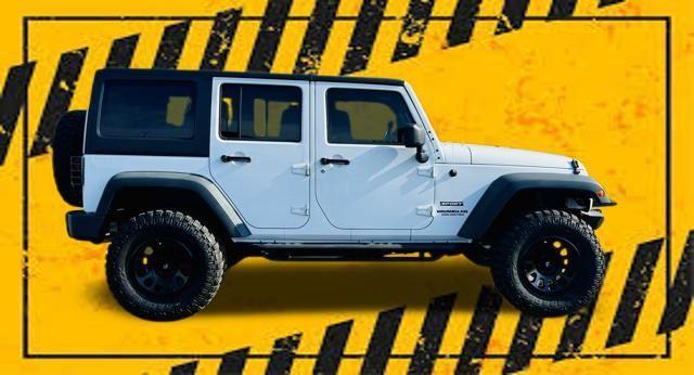 used 2014 Jeep Wrangler Unlimited car, priced at $15,495