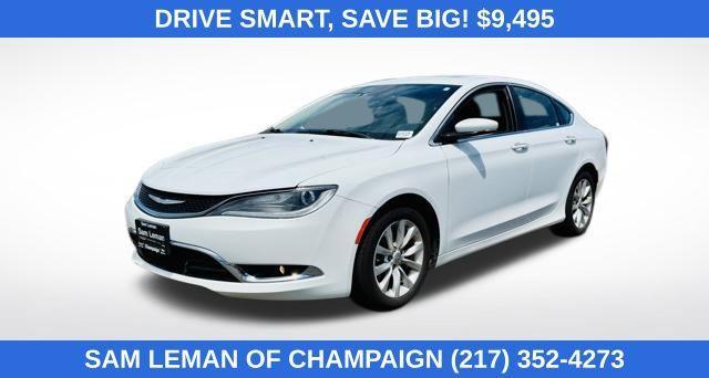 used 2015 Chrysler 200 car, priced at $9,495