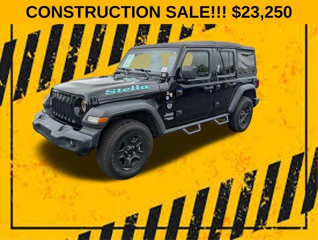 used 2018 Jeep Wrangler Unlimited car, priced at $23,250