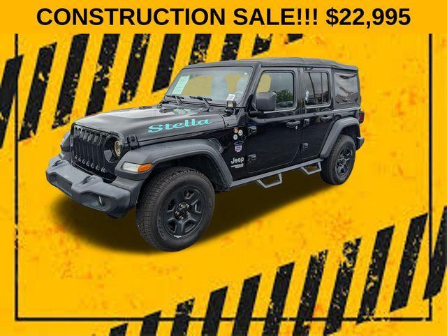used 2018 Jeep Wrangler Unlimited car, priced at $22,995