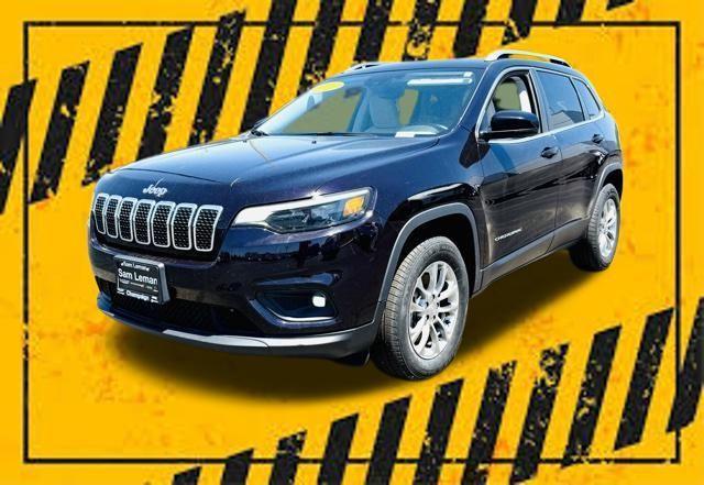 used 2021 Jeep Cherokee car, priced at $19,900