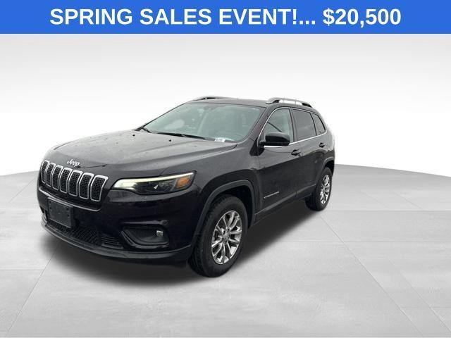 used 2021 Jeep Cherokee car, priced at $20,500