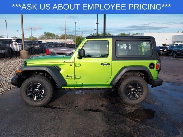 new 2025 Jeep Wrangler car, priced at $34,480
