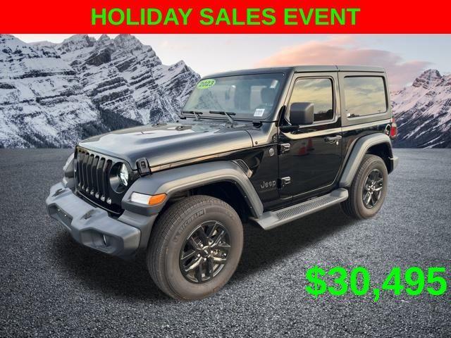 used 2023 Jeep Wrangler car, priced at $30,495