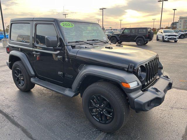 used 2023 Jeep Wrangler car, priced at $31,900