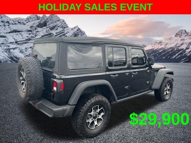 used 2022 Jeep Wrangler Unlimited car, priced at $29,900