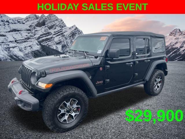 used 2022 Jeep Wrangler Unlimited car, priced at $29,900