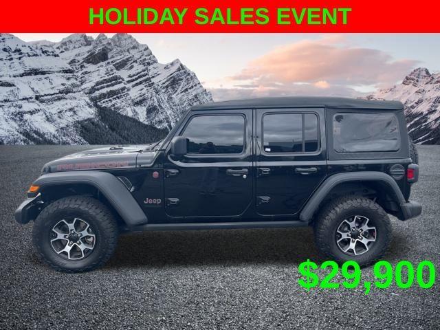 used 2022 Jeep Wrangler Unlimited car, priced at $29,900