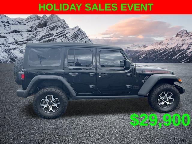 used 2022 Jeep Wrangler Unlimited car, priced at $29,900