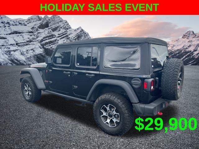 used 2022 Jeep Wrangler Unlimited car, priced at $29,900