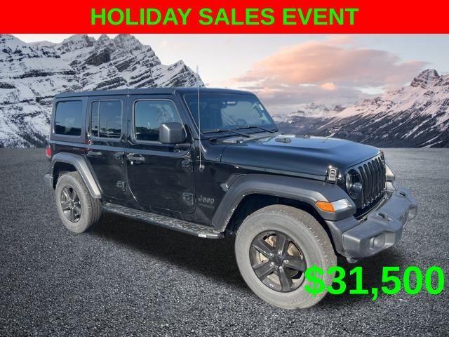 used 2022 Jeep Wrangler Unlimited car, priced at $31,500