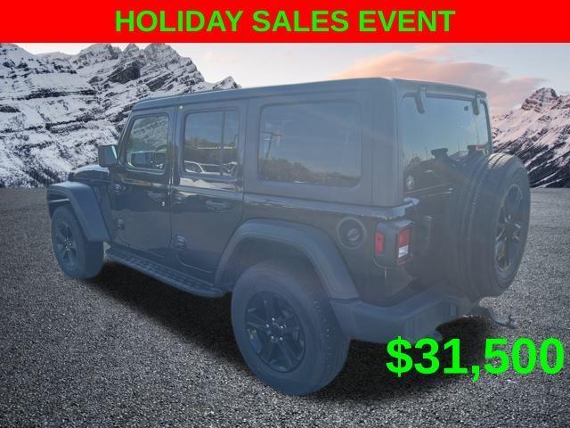 used 2022 Jeep Wrangler Unlimited car, priced at $31,500