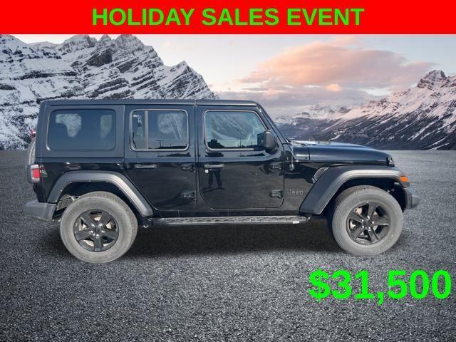 used 2022 Jeep Wrangler Unlimited car, priced at $31,500