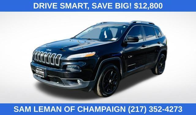 used 2017 Jeep Cherokee car, priced at $12,800