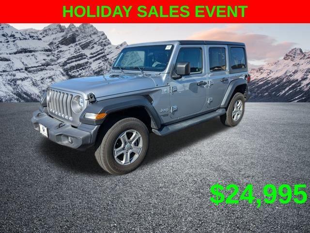 used 2020 Jeep Wrangler Unlimited car, priced at $24,995