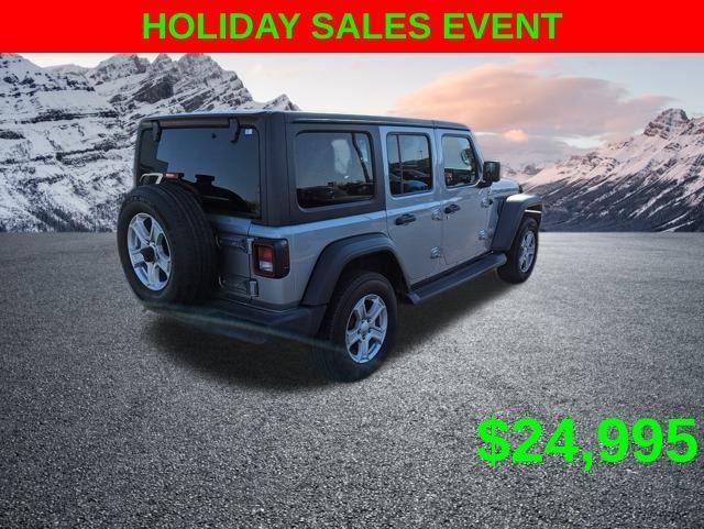 used 2020 Jeep Wrangler Unlimited car, priced at $24,995